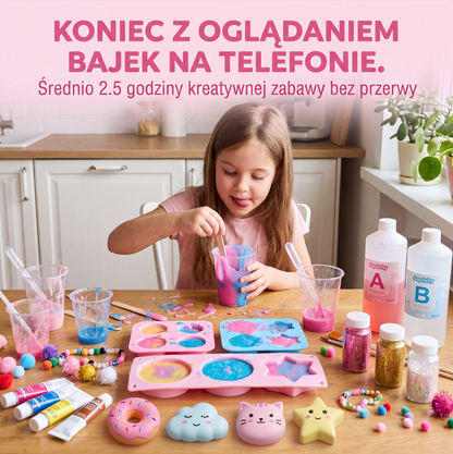 Strefa Squishy - Zestaw do samodzielnego tworzenia gniotków